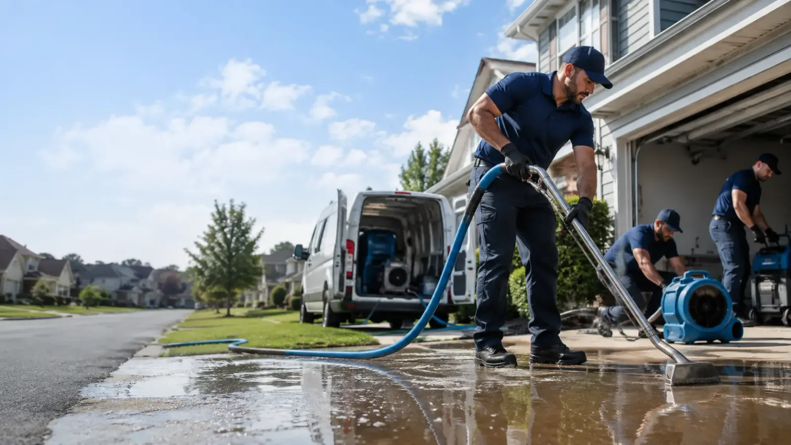 Flood Damage Restoration in Owendale, MI